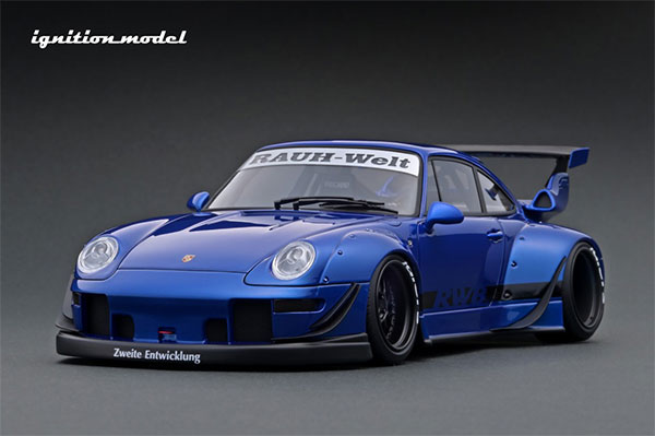 1/18 RWB 993 Blue Metallic