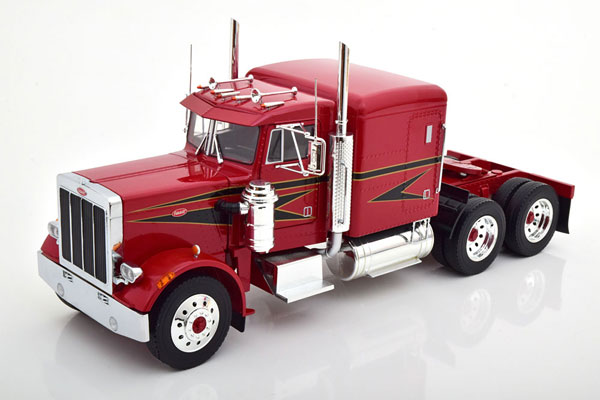 1/18 Peterbilt 359 1967 dark red/black