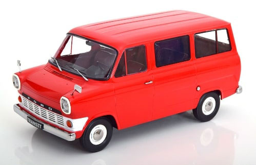 1/18 Ford Transit Bus 1965 light red