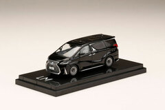 1/64 LEXUS LM 350 4 Seats/White Interior (Right-hand Steering) Black (202)