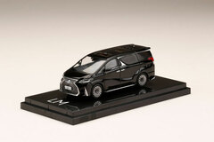 1/64 LEXUS LM 350 7 Seats/Black Interior (Right-hand Steering) Black (202)