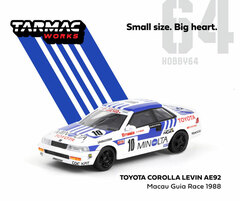 1/64 Toyota Corolla Levin AE92 Macau Guia Race 1988 Driver: K.Mizaki