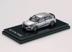 1/64 Honda Civic Hatchback (FK7) Custom Version Luna Silver Metallic