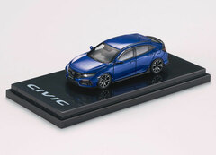 1/64 Honda Civic Hatchback (FK7) Brilliant Sporty Blue Metallic