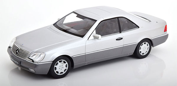 1/18 Mercedes 600 SEC C140 1992 silver
