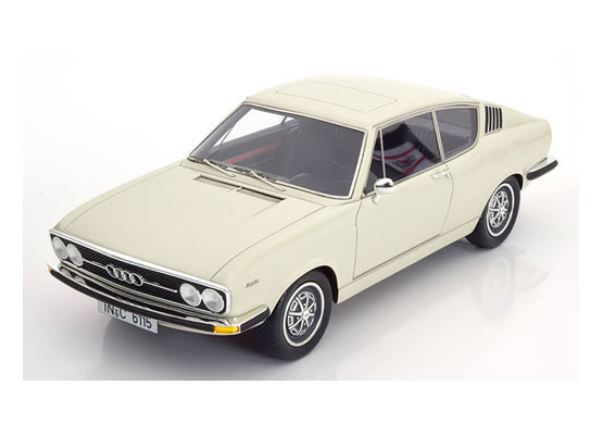 1/18 Audi 100 Coupe S 1970 white
