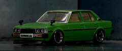 1/64 Toyota Corolla E70 Green (RHD)