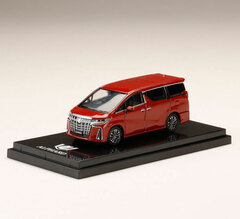 1/64 Toyota Alphard (H30W) Aero Type Dark Red Mica Metallic