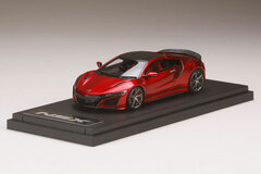 1/43 Honda NSX (NC1) 2020 Option Mounted Car Valencia Red Pearl