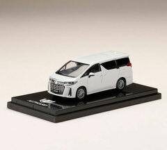 1/64 Toyota Alphard HYBRID (H30W) Aero Type White Pearl Crystal Shine
