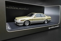 1/43 Nissan Leopard 3.0 Ultima (F31) Gold/Silver *BB-Wheel