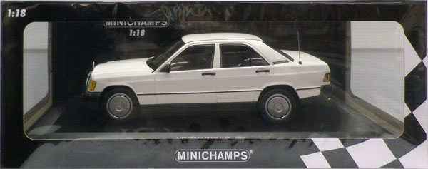 1/18 Mercedes-Benz 190E (W201) 1982 White