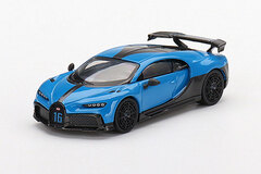 1/64 Bugatti Chiron Pur Sport Blue (Left-hand Steering)