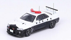 1/64 Nissan Skyline GT-R (R34) Saitama Police