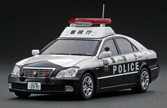 1/43 Toyota Crown (GRS180) Metropolitan Police Department Motor Patrol Unit No.110