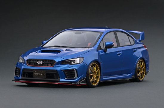 1/18 SUBARU WRX (CBA-VAB) STI Blue
