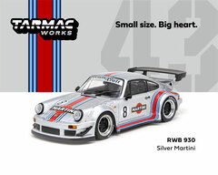 1/43 RWB 930 Silver Martini