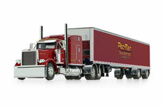 1/64 Peterbilt 379 53-feet Pac-Man Transport w/Utility Trailer