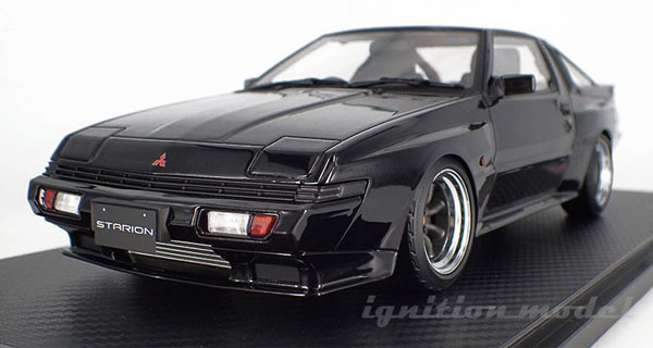 1/18 Mitsubishi STARION 2600 GSR-VR (E-A187A) Black