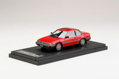 1/43 Honda Prelude XX (AB1) Early Model Genuine Option Wheel Equipped Car (Custom Version) Dominican Red