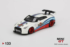 1/64 LB WORKS Nissan GT-R R35 Type 1 Rear Wing Version 1 Martini Racing (Left-hand Steering)