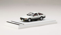 1/64 Toyota Sprinter Trueno GT APEX (AE86) High Tech Two Tone (White/Black)