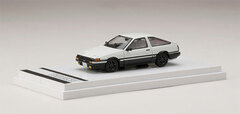 1/64 Toyota Sprinter Trueno GT APEX (AE86) Custom Version High Tech Two Tone (White/Black)
