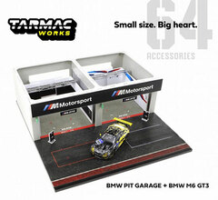 1/64 Diorama - BMW Pitbox+ BMW M6 GT3 Nurburgring 24h 2016