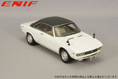 1/43 Mazda Luce Rotary Coupe 1969 Model Eiger White/Leather Top