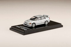 1/64 Mitsubishi Lancer GSR Evolution 6 (T.M.E.) (CP9A) Satellite Silver Metallic