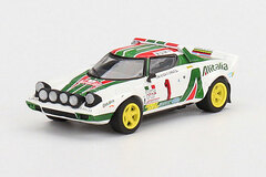 1/64 Lancia Stratos HF Monte Carlo Rally 1977 Winner #1 (Left-hand Steering)