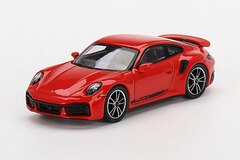 1/64 Porsche 911 Turbo S Guards Red (Right-hand Steering)