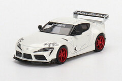 1/64 Pandem GR Supra V1.0 Pearl White (Right-hand Steering)