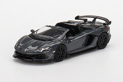 1/64 Lamborghini Aventador SVJ Roadster Grigio Telesto (Gray) (Left-hand Steering)