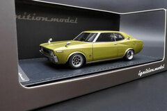 1/43 Nissan LAUREL 2000SGX (C130) Green Hayashi-Wheel