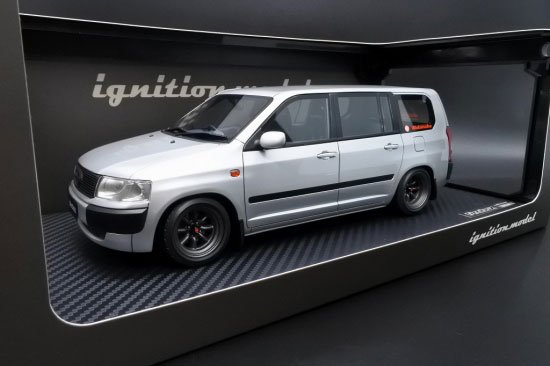 1/18 Toyota Probox GL (NCP51V) Silver *Watanabe-Wheel