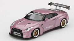 1/64 Pandem Nissan GT-R R35 GT Wing Passion Pink (Left-hand Steering)
