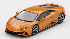 1/64 Lamborghini Huracan EVO Borealis Orange (Right-hand Steering)
