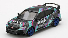 1/64 Honda Civic Type R HKS 2018 Time Attack (Left-hand Steering)