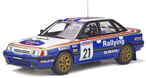 1/18 SUBARU LEGACY RS Gr.A RAC #21 (White/Blue)