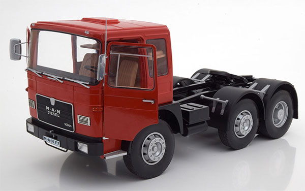 1/18 M.A.N. 16304 F7 1972 red/black