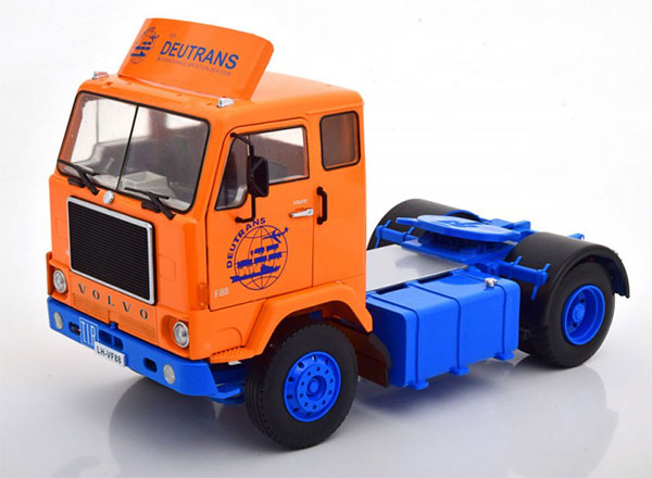 1/18 Volvo F88 1965 orange/blue Deutrans