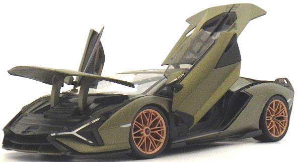 1/18 Lamborghini Sian FKP 37 Matte Green