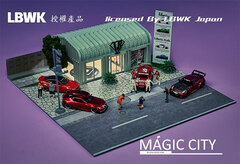 1/64 LBWK Diorama (w/LED Light) Showroom