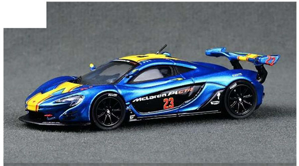 1/64 McLaren P1 GTR Blue/Yellow