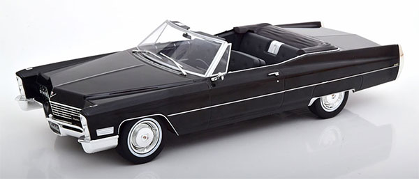 1/18 Cadillac DeVille Convertible 1967 black