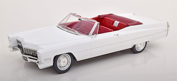 1/18 Cadillac DeVille Convertible 1967 white