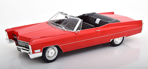1/18 Cadillac DeVille Convertible 1967 red