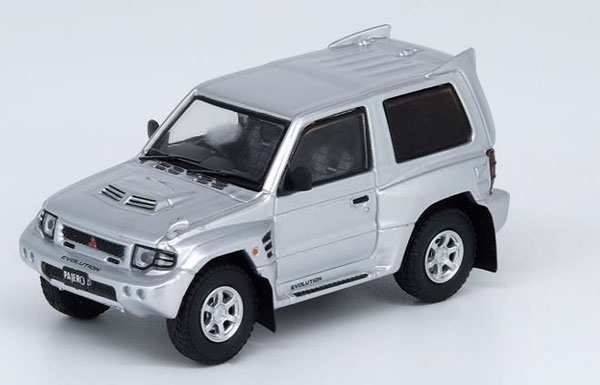 1/64 Mitsubishi Pajero Evolution Silver