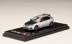 1/64 Honda CIVIC TYPE R (EK9) Custom Version /Carbon Bonnet Vogue Silver Metallic